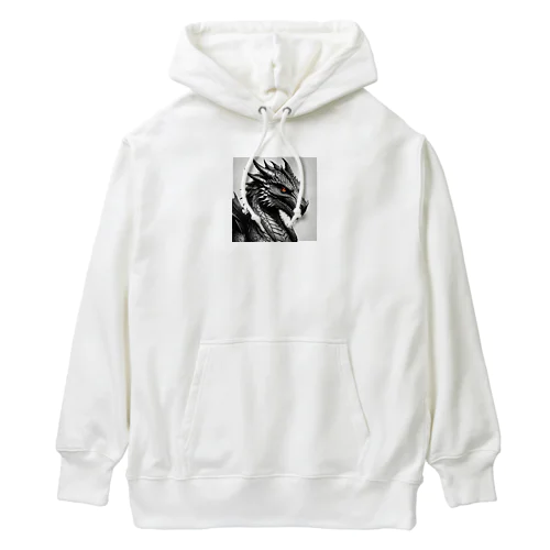 ドラゴン　鉛筆画20 Heavyweight Hoodie