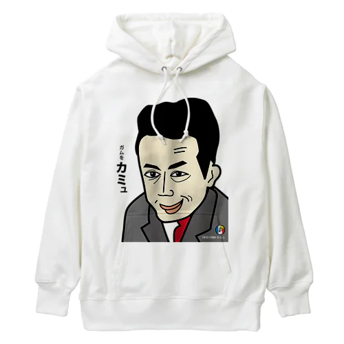 だじゃれ偉人シリーズ「カミュ」 Heavyweight Hoodie