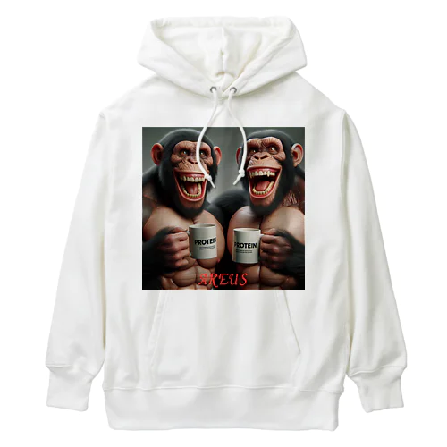 AREUS× CHIMPANZEE#3 Heavyweight Hoodie