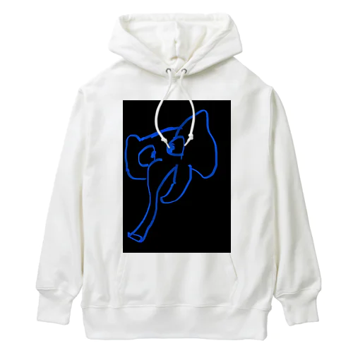 キマっちゃってるゾウ Heavyweight Hoodie