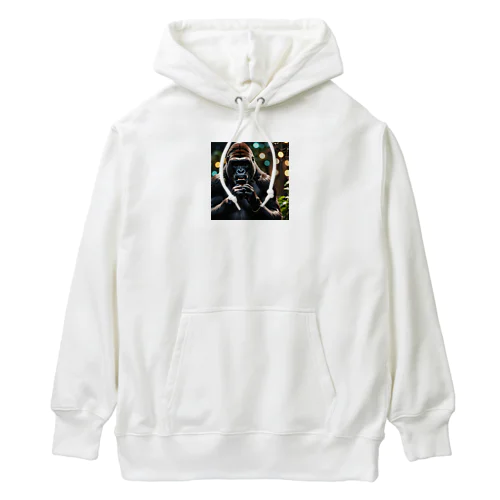 ボイパしてるゴリラ Heavyweight Hoodie