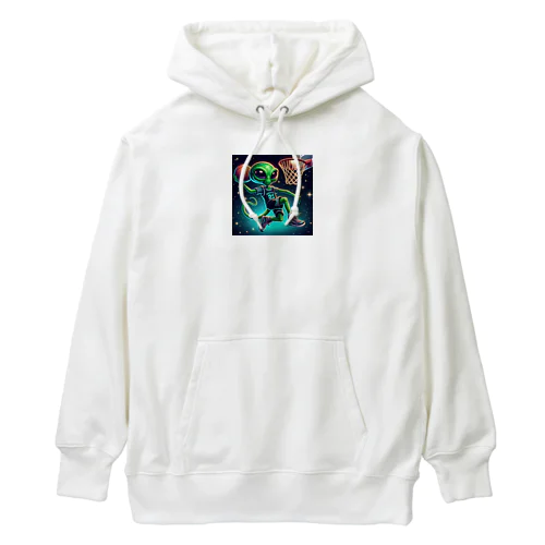 バスケットエイリアン Heavyweight Hoodie