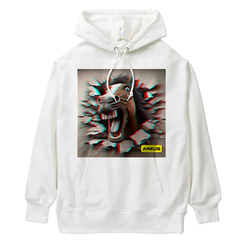 AREUS×3D Horse Heavyweight Hoodie