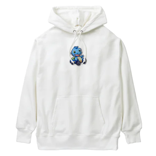 恐竜パトカー Heavyweight Hoodie