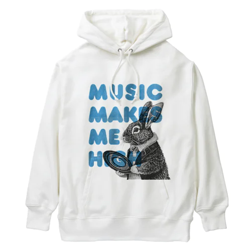 Music Makes Me High Heavyweight Hoodie