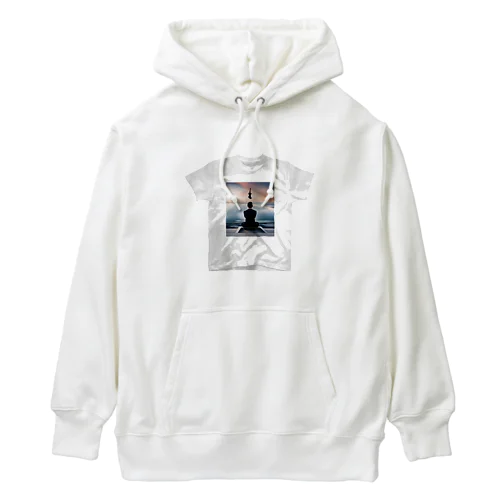 鋼のメンタルより、しなやかなメンタルB Heavyweight Hoodie