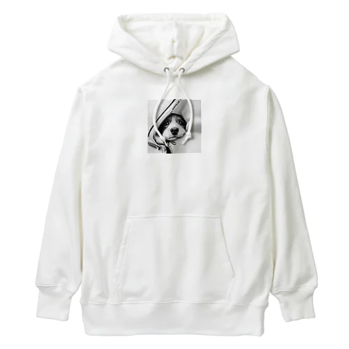 ジッパー犬 Heavyweight Hoodie