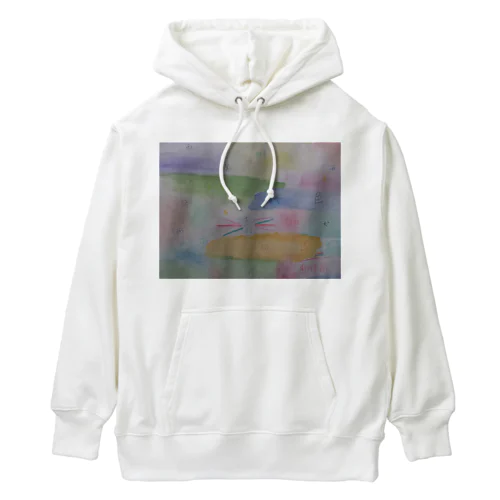 カラフルと文字 Heavyweight Hoodie