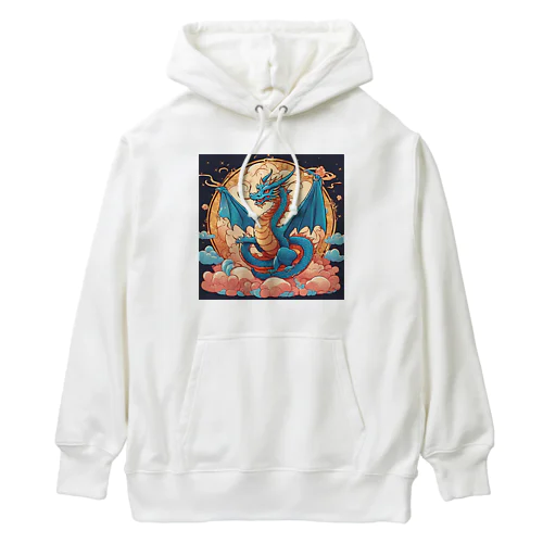 昇華する守護龍 Heavyweight Hoodie