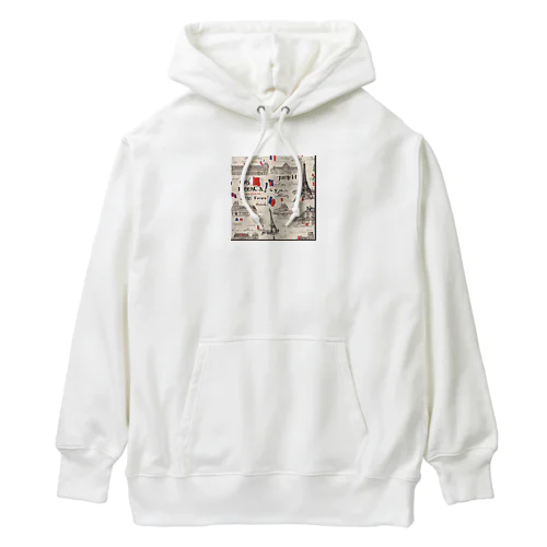 フランスアンティーク Heavyweight Hoodie