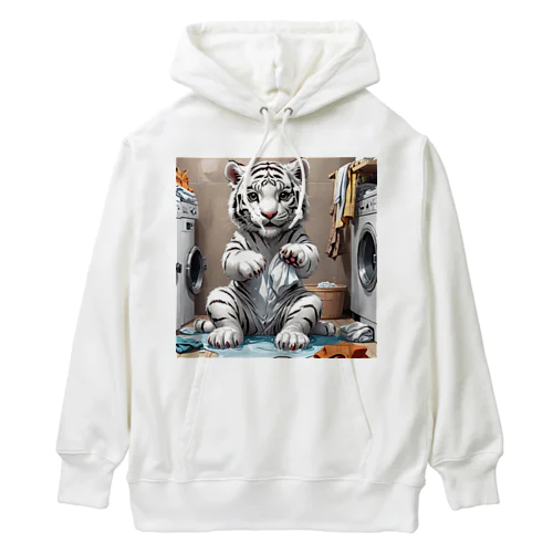 洗濯も大変だな Heavyweight Hoodie