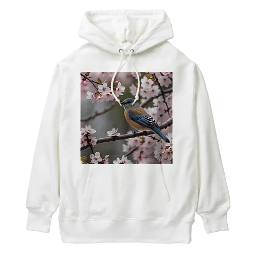 花見鳥 Heavyweight Hoodie