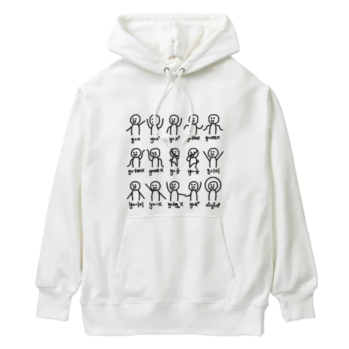 代数ダンスおかしい関数グラフ図科学数学方程式 Heavyweight Hoodie