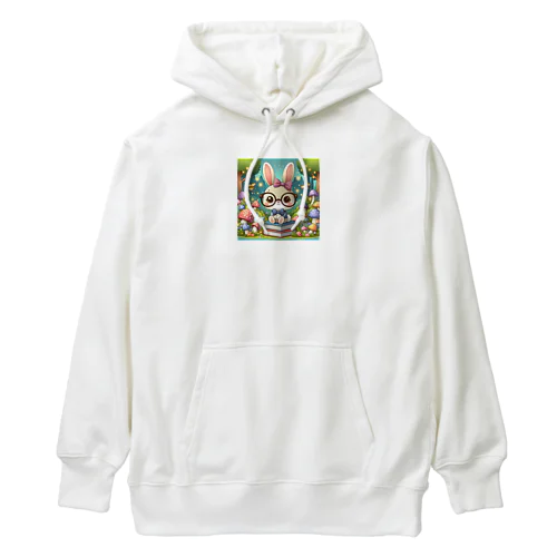 ウサギのアマリリス Heavyweight Hoodie