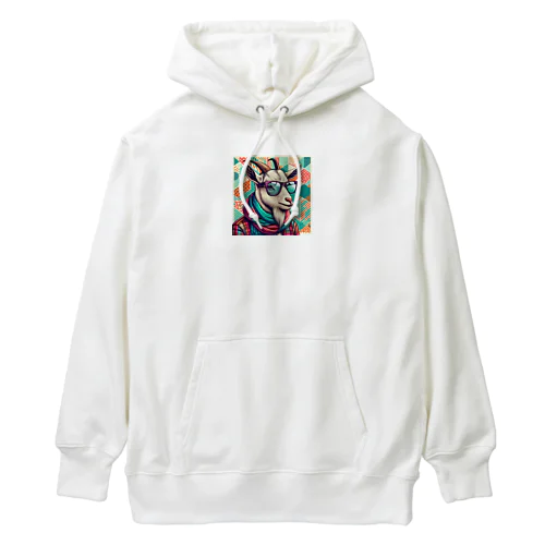 COOL goat2 Heavyweight Hoodie