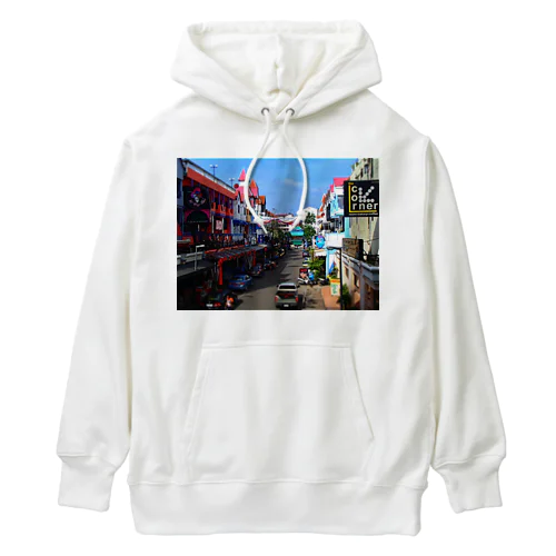 タイの街角 Heavyweight Hoodie