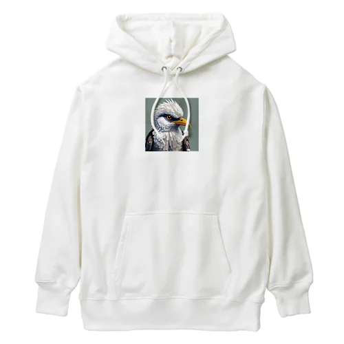 かっこいいワシ Heavyweight Hoodie