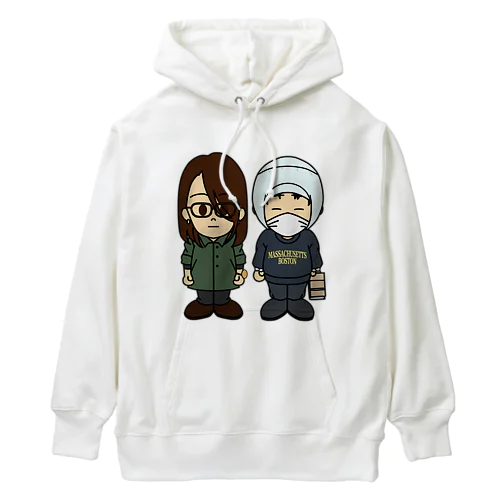 まりこあめ＆ひーちゃん日記 Heavyweight Hoodie