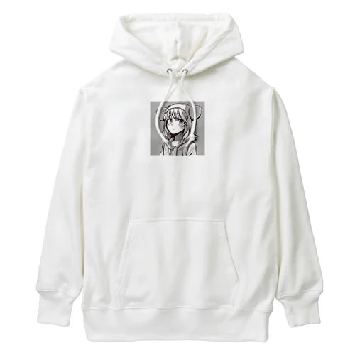 パーカーの女の子 Heavyweight Hoodie