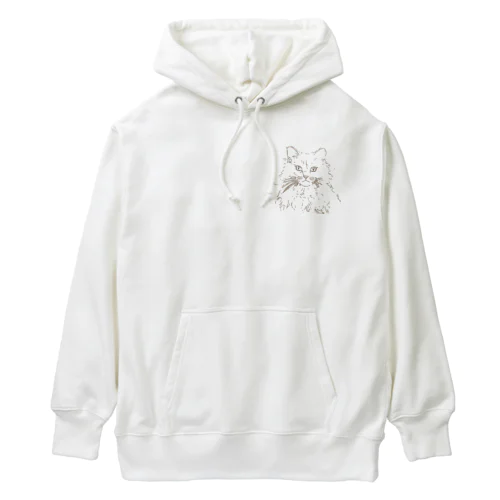 名前はショーン｜イケメンなねこ Heavyweight Hoodie