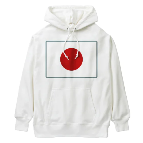 日本の国旗 Heavyweight Hoodie