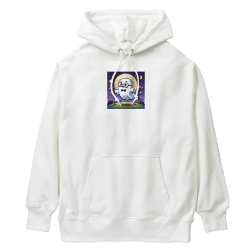 成仏しそうな幽霊 Heavyweight Hoodie