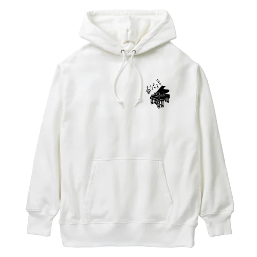 ピアノの歌 Heavyweight Hoodie