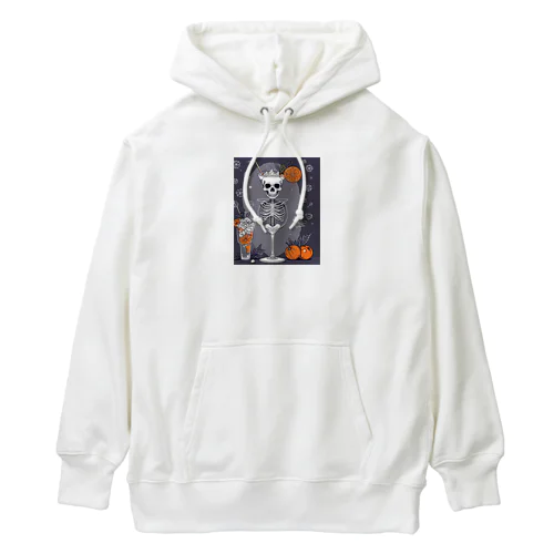 ユニークなスケルトンアートがおしゃれに輝く！ Heavyweight Hoodie