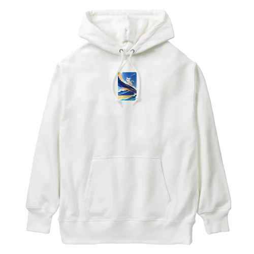 波乗りネコ Heavyweight Hoodie