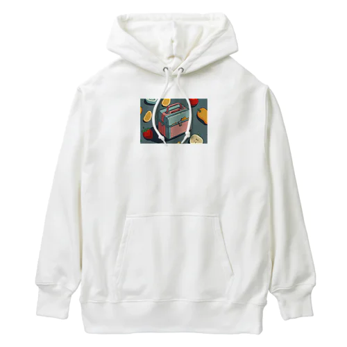 ミニ弁当と学食の時間 Heavyweight Hoodie