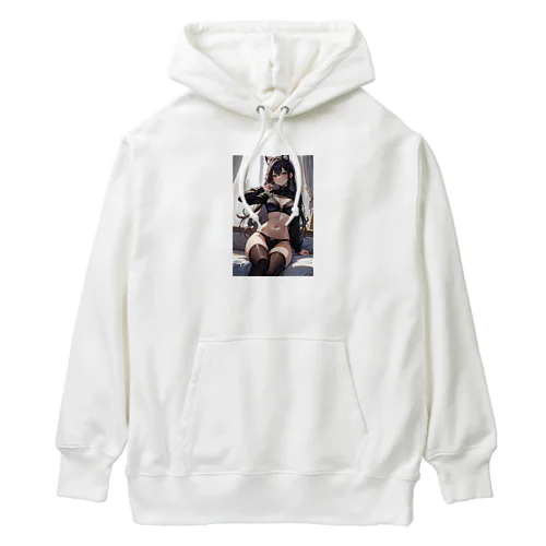 猫耳グラマー Heavyweight Hoodie