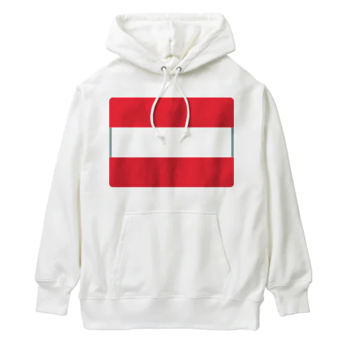 オーストリアの国旗 Heavyweight Hoodie