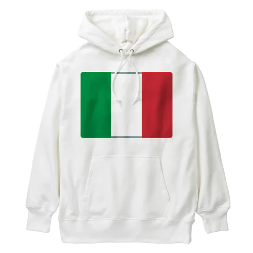 イタリアの国旗 Heavyweight Hoodie