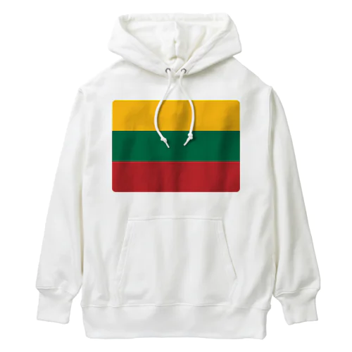 リトアニアの国旗 Heavyweight Hoodie