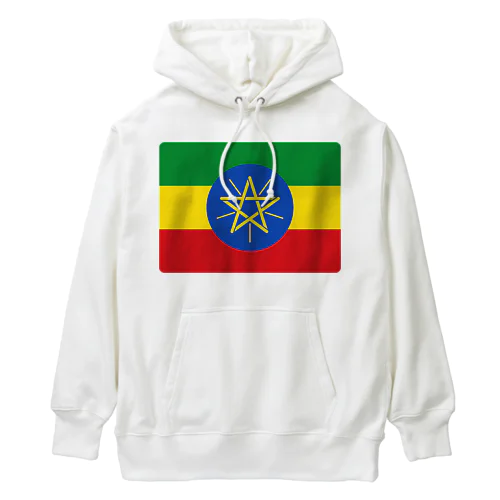 エチオピアの国旗 Heavyweight Hoodie