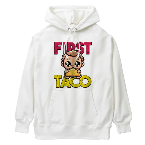 赤ちゃんの初めてのタコス Heavyweight Hoodie