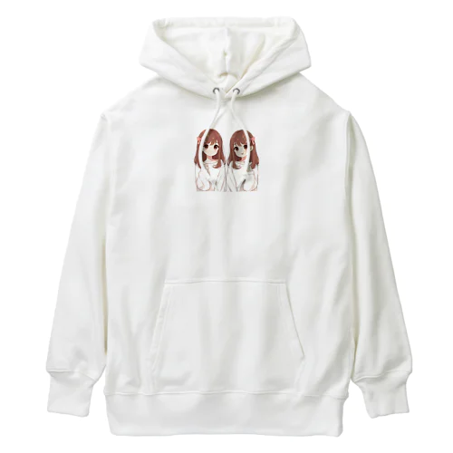 双子の姉妹 Heavyweight Hoodie