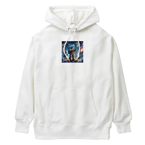 くまと宇宙 Heavyweight Hoodie