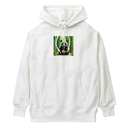 可愛いパンダ Heavyweight Hoodie