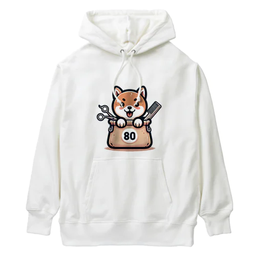 80マスコットキャラ Heavyweight Hoodie