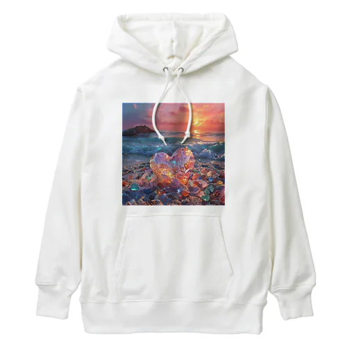 美しすぎるハートシーグラス Heavyweight Hoodie