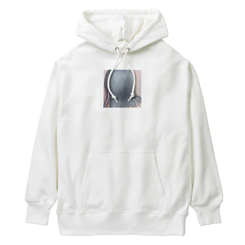 後ろ髪を引かれながら Heavyweight Hoodie