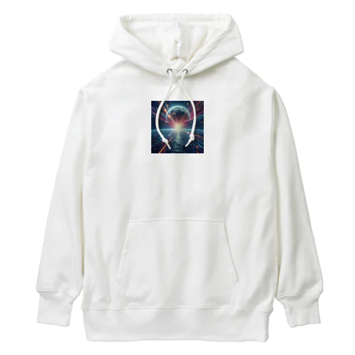 宇宙の美しい未来を切り開く月の輝き✨ Heavyweight Hoodie