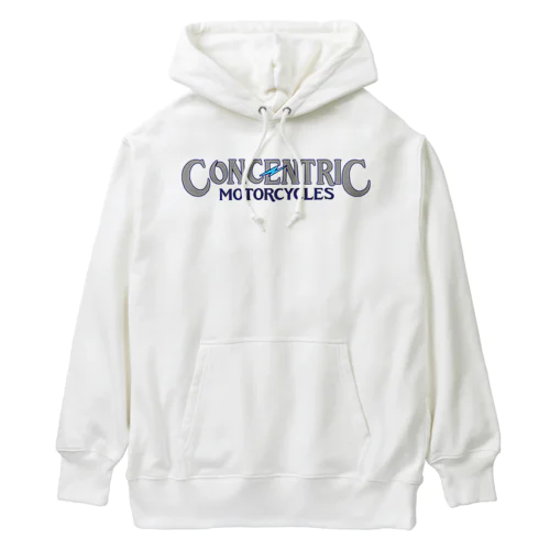 concentric motorcycle originalgoods Heavyweight Hoodie