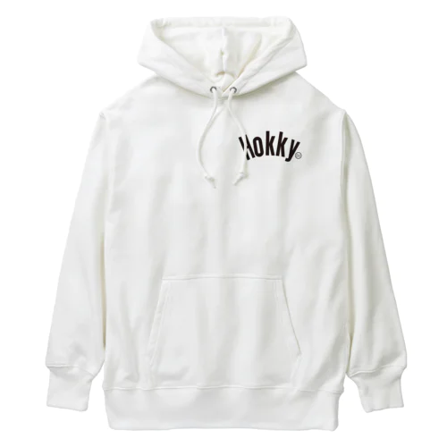 HOKKY 黒ロゴ　 Heavyweight Hoodie