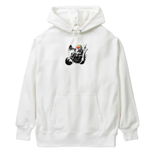 謎のメガホン女子　ミリタリー　可愛い Heavyweight Hoodie