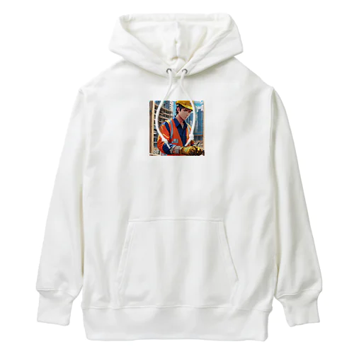 ゼネコンくん Heavyweight Hoodie