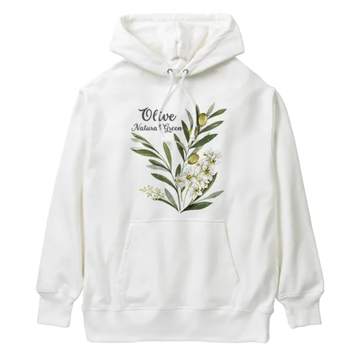 オリーブ Heavyweight Hoodie