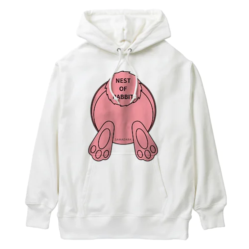 ネストオブラビット(PINK) Heavyweight Hoodie