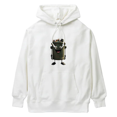 ゴミ箱妖怪　ダボさん Heavyweight Hoodie